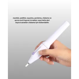 Taşınabilir Profesyonel Manikür Pedikür Seti