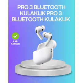 Aktif Gürültü Engelleyici Kablosuz Bluetooth Kulaklık – Şarj Kutulu, Uzun Ömürlü