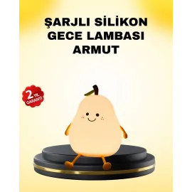 Dekoratif Armut Led Lamba Renk Ayarlı Şarj Edilebilir
