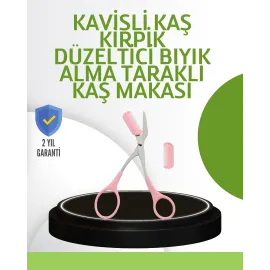 Taşınabilir Kaş Ve Kirpik Düzenleme Makası – Ergonomik Tasarım