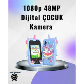 Çocuklar İçin Eğitici ve Eğlenceli Dijital Kamera