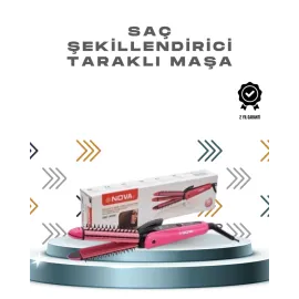 Ergonomik Tasarımlı Fön Ve Maşa Uyumlu Saç Şekillendirici Maşa