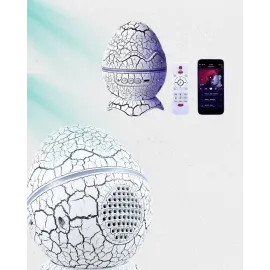 Bluetooth Hoparlör Özellikli 7 Renkli Gece Aydınlatması