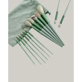 Profesyonel Makyaj Fırça Seti Yumuşak Kıllı Taşınabilir Çantalı