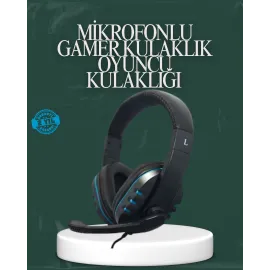 Kablolu Gaming Headset – Net Ses Ayrımı Ve Ayarlanabilir Konfor
