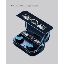 Bluetooth 5.1 M10 Tws Kulaklık Ergonomik Tasarım Yüksek Ses Kaliteli