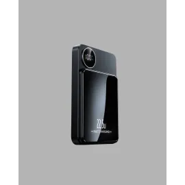 Manyetik Powerbank 15W Wireless Hızlı Şarj LED Ekranlı