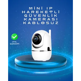 Full HD 1080P Kablosuz Pan & Tilt Güvenlik Kamerası – Hareket Takipli ve İki Yönlü Sesli