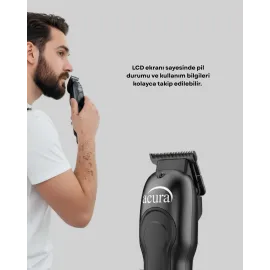 Evde Ve Profesyonel Kullanıma Uygun Turbo Modlu Tıraş Makinesi