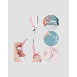 Hassas Kesim İçin Kavisli Yüz Bakım Makası