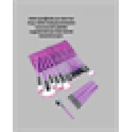 Doğal Görünüm Sağlayan Yumuşak Kıllı 12 Parça Makyaj Fırça Seti Günlük ve Profesyonel Kullanıma Uygun