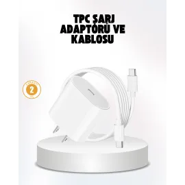 iPhone ve iPad Uyumlu 20W Güvenli USB-C Hızlı Şarj Adaptörü