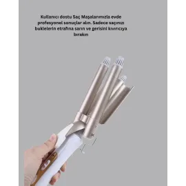 Bukle Saç Maşası – Kolay Kullanım, Sağlıklı Bukleler Yüksek Isılı