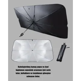 360° Ayarlanabilir Ön Cam Güneşliği – Pratik Kullanım ve Dayanıklı Yapı
