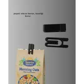 Gıda Saklama Mandalı Tazelik Koruyucu 10’Lu Set