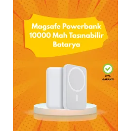 Ultra Kompakt ve Güçlü – MagSafe Powerbank 10000 mAh ile Kablosuz Şarj Deneyimi