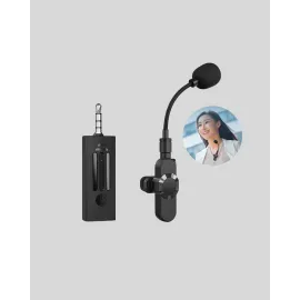 Kablosuz Profesyonel Mikrofon – 360° Ses Yakalama, 60 M Menzil, Gürültü Engelleyici