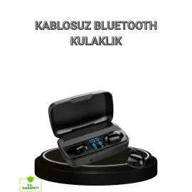 A10S Kablosuz Kulaklık  Çipli Uzun Pil Ömürlü Dokunmatik