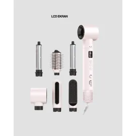 Negatif İyon Teknolojili 6-In-1 Profesyonel Saç Şekillendirici