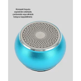 Mini Bluetooth Speaker | Uzun Pil Ömrü, Şık Ve Hafif Tasarım