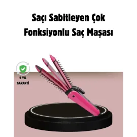 Saç Şekillendirici Maşa Ve Düzleştirici 2’Si 1 Arada