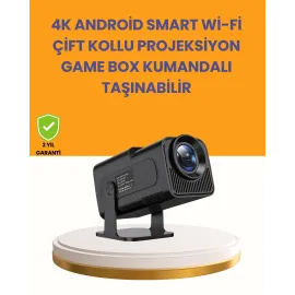 Hcs350Pro 1080P Full Hd Taşınabilir Android Projektör