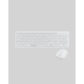 USB Alıcılı Kablosuz Klavye Mouse - Geniş Uyumluluk, Sessiz Tuşlar