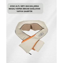 Ovmalı Isıtmalı Masaj Aleti – Boyun, Sırt, Bel, Omuz ve Bacak İçin