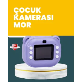 Çocuklar İçin Şipşak Baskı Kamera – 18 Efektli, Oyun ve Müzik Özellikli