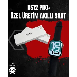 Rs12 Pro+ Titanyum Kasa Akıllı Saat – Uyku Ve Nabız Takibi, Suya Dayanıklı, Bluetooth Arama