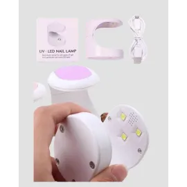 Mini Tırnak Kurutucu – Hızlı Kurutma İçin UVLED Işık Teknolojisi