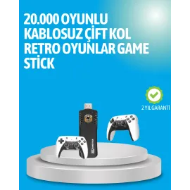 Retro Oyun Konsolu – Yüksek Çözünürlük ve Geniş Oyun Seçenekleri