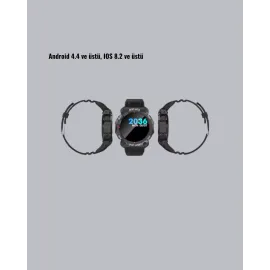 Nabız Ölçerli Akıllı Saat – Adım Sayar Ve Kalori Ölçer Özellikli