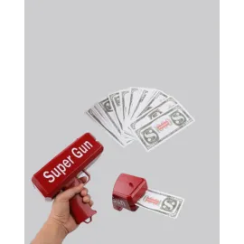 Para Saçma Makinesi Kırmızı Model 100’Lü Sahte Para Hediyeli