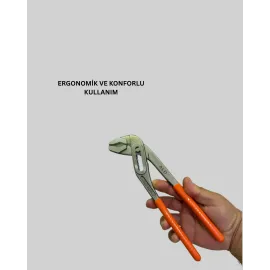 Ayarlanabilir Kurbağacık Pense Boru Anahtarı Çelik Malzeme