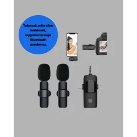 Mobil Uyumlu Mikrofon - Dış Mekân İçin İdeal