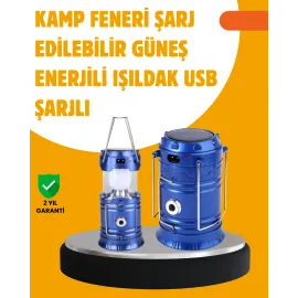 Usb Şarjlı Çok Fonksiyonlu Kamp Feneri – Taşınabilir Ve Dayanıklı