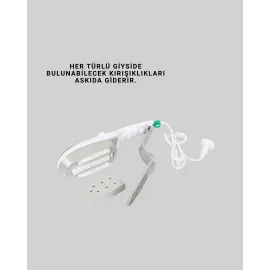 1500W Güçlü Buharlı Ütü | Yanık Riski Olmadan Hızlı Ütüleme