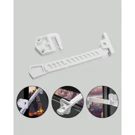 Pencere Cam Emniyet Kilidi Açılma Sınırlayıcı Set
