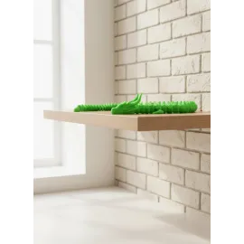 Yeşil Hareketli Ejderha Figürü Esnek Gövdeli Fantastik Dekor 60 cm