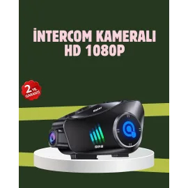 Q28 Full Hd Kameralı Motosiklet Kask Kulaklığı – 45 Saat Müzik, Ipx6 Su Geçirmez