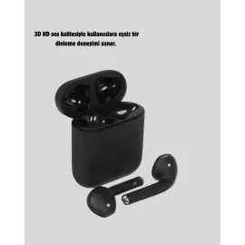 Tws Pro 5 3D Hd Ses Bluetooth Kulaklık – Kablosuz, Ergonomik, Şarj Kutulu, Gürültü Engelleme