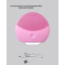 Silikon Yüz Temizleme Ve Masaj Aleti – Su Geçirmez, Taşınabilir Ve Cilt Dostu