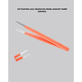 7’Li Hassas Uçlu Cımbız Seti Antistatik Esd Kaplamalı Profesyonel