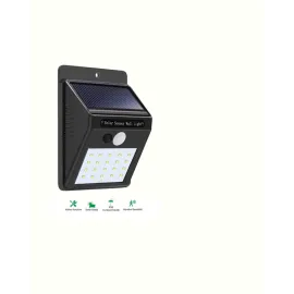 Su Geçirmez 20 Led Solar Aydınlatma | Dış Mekan Için Pir Hareket Sensörü Ile Akıllı Işık