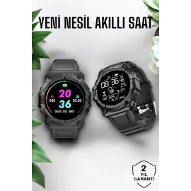 Bluetooth 5.0 Destekli Çok Fonksiyonlu Yeni Nesil Akıllı Saat