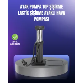 Ayak Pompası Otomobil Motosiklet Bisiklet Lastik Şişirme