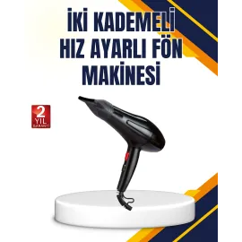 Soğuk Üfleme Özellikli 2200W Profesyonel Fön Makinesi