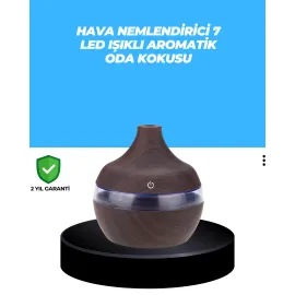 7 Renk Dinlendirici Led Işıklı Aroma Buhar Makinesi