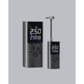 Led Işıklı Dijital Hava Pompası Araba Bisiklet Uyumlu